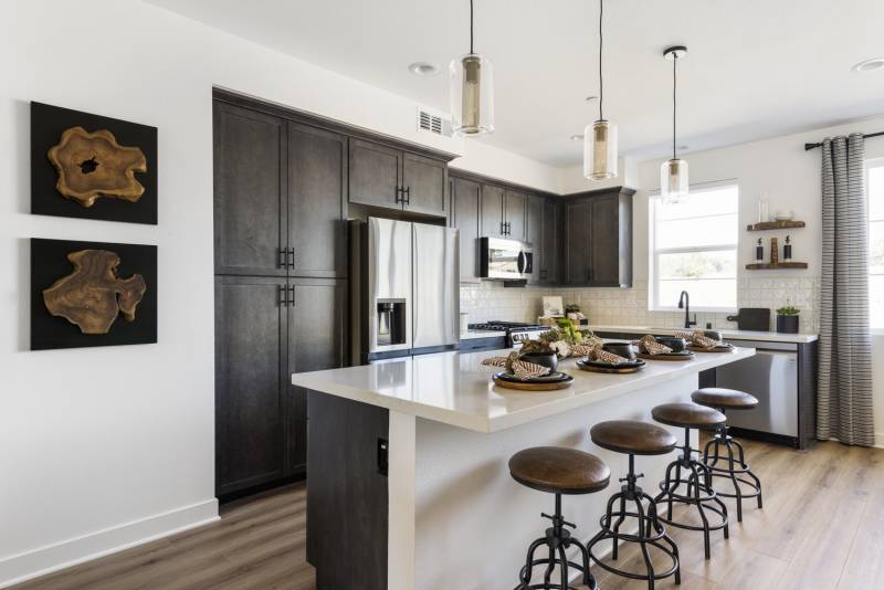 Plan 5 Model Home Kitchen